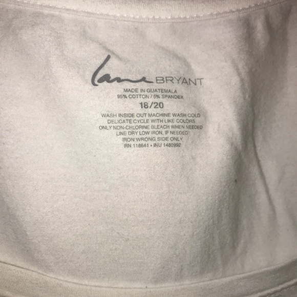 Lane Bryant Graphic Tee 18/20 2X - Picture 2 of 3